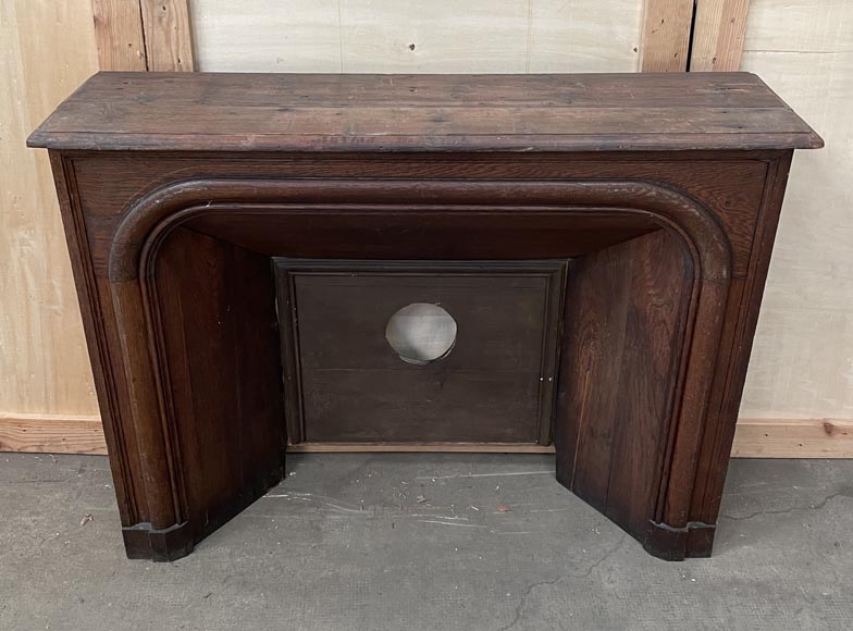 Cheminée de style Louis XIV en chêne Cheminée de style Louis XIV en chêne-7