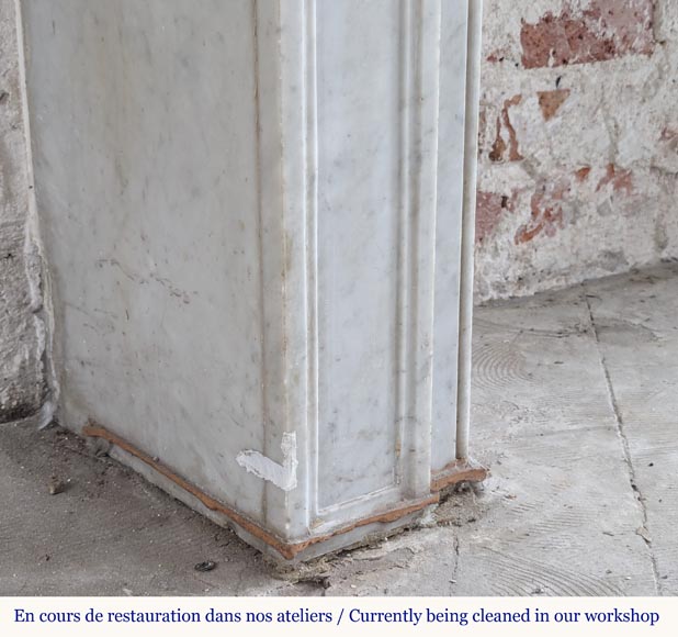 Console de style Napoléon III en marbre Console de style Napoléon III en marbre-2