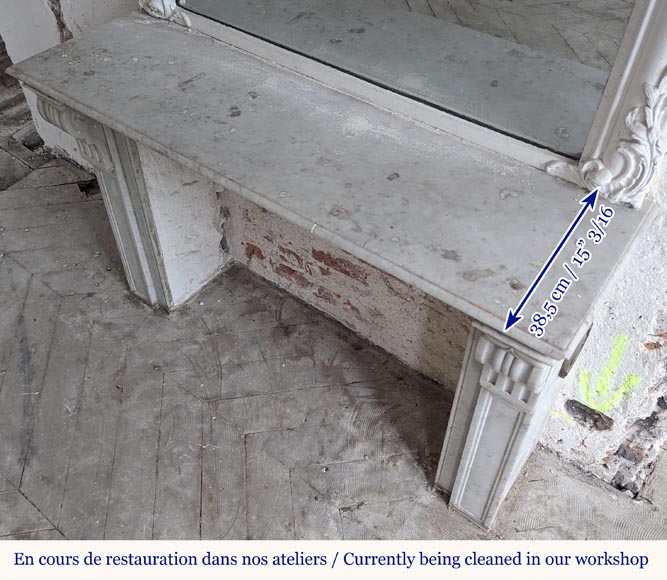 Console de style Napoléon III en marbre Console de style Napoléon III en marbre-6