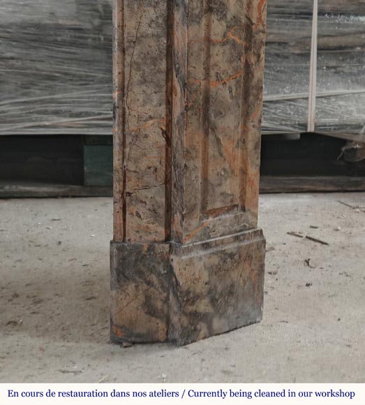 Cheminée de style Louis XV modèle Pompadour en marbre Enjugerais Cheminée de style Louis XV modèle Pompadour en marbre Enjugerais-6