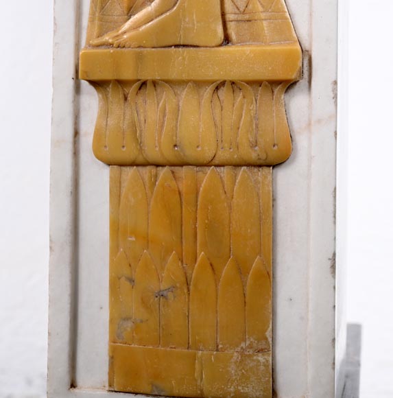 Cheminée ornée de motifs d’inspiration égyptienne, vers 1830 Cheminée ornée de motifs d’inspiration égyptienne, vers 1830-10