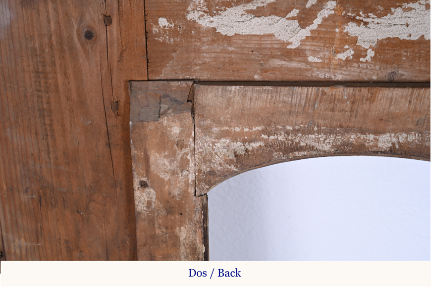 Cheminée en bois sculpté à décor de putti – Fin XVIIIe siècle Cheminée en bois sculpté à décor de putti – Fin XVIIIe siècle-15