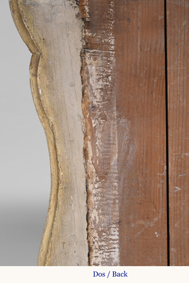 Cheminée en bois sculpté à décor de putti – Fin XVIIIe siècle Cheminée en bois sculpté à décor de putti – Fin XVIIIe siècle-17