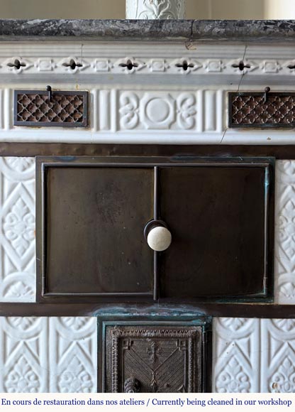 Poêle en Faïence d'époque prussienne, 1840 Poêle en Faïence d'époque prussienne, 1840-4