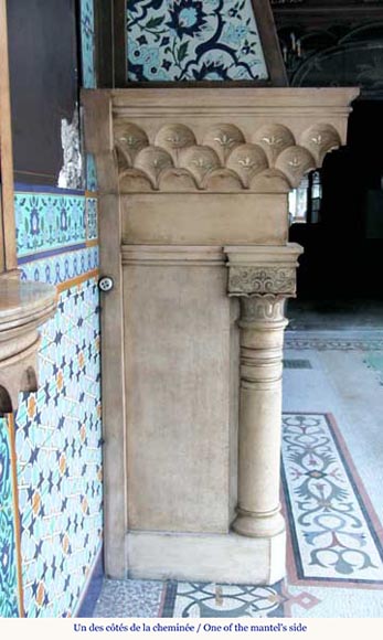 Jardin d'hiver attribué à Paul Sédille, décoré par Jules Loebnitz Jardin d'hiver attribué à Paul Sédille, décoré par Jules Loebnitz-3