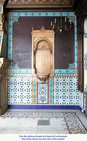 Jardin d'hiver attribué à Paul Sédille, décoré par Jules Loebnitz Jardin d'hiver attribué à Paul Sédille, décoré par Jules Loebnitz-4