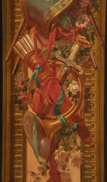 Carton pour deux panneaux d'entre-fenêtre en tapisserie Carton pour deux panneaux d'entre-fenêtre en tapisserie-8