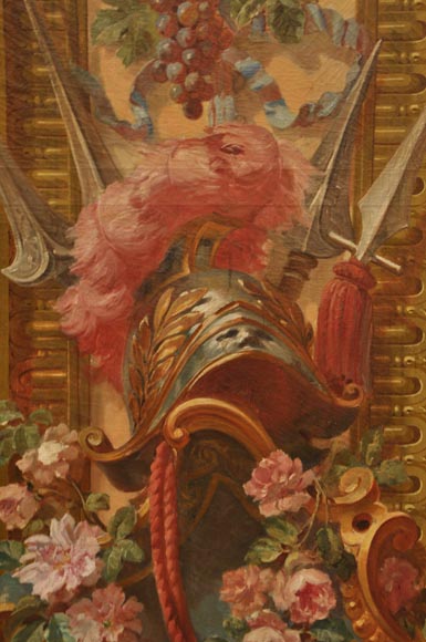 Carton pour deux panneaux d'entre-fenêtre en tapisserie Carton pour deux panneaux d'entre-fenêtre en tapisserie-13