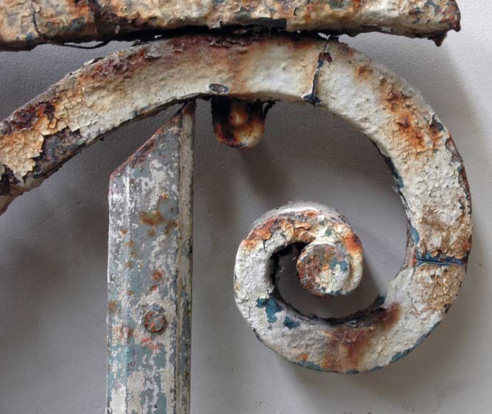 Potence en fer forgé d'époque Louis XIV Potence en fer forgé d'époque Louis XIV-3