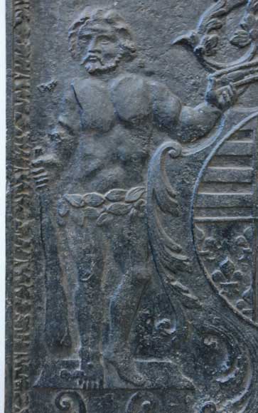 Plaque de cheminée Léopold 1er Plaque de cheminée Léopold 1er-1