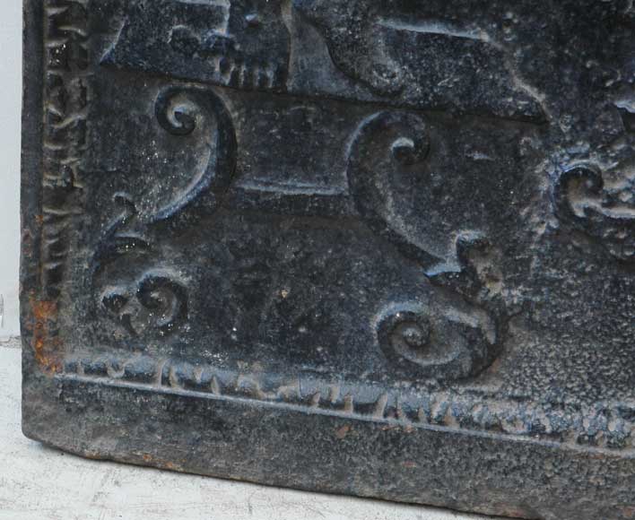 Plaque de cheminée Léopold 1er Plaque de cheminée Léopold 1er-3