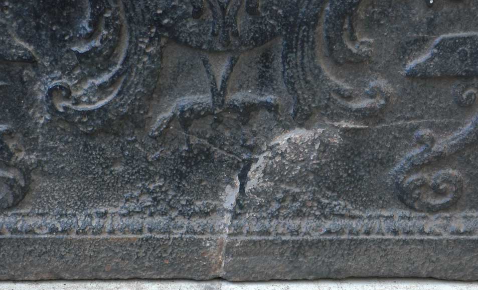 Plaque de cheminée Léopold 1er Plaque de cheminée Léopold 1er-4