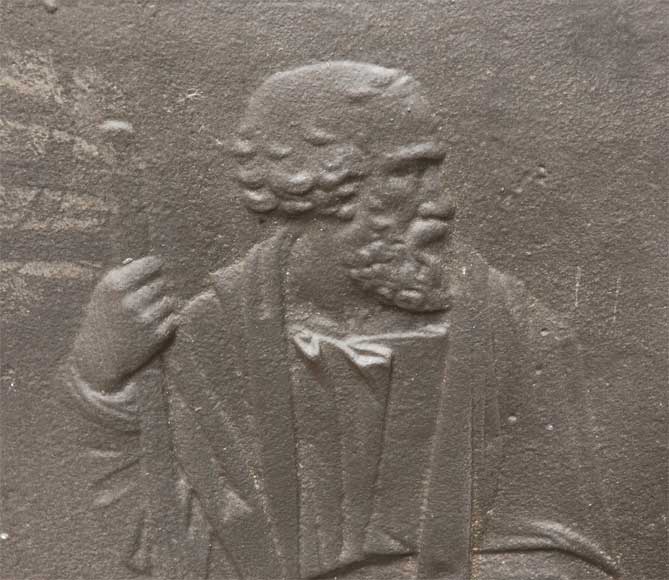 Plaque de cheminée  Plaque de cheminée