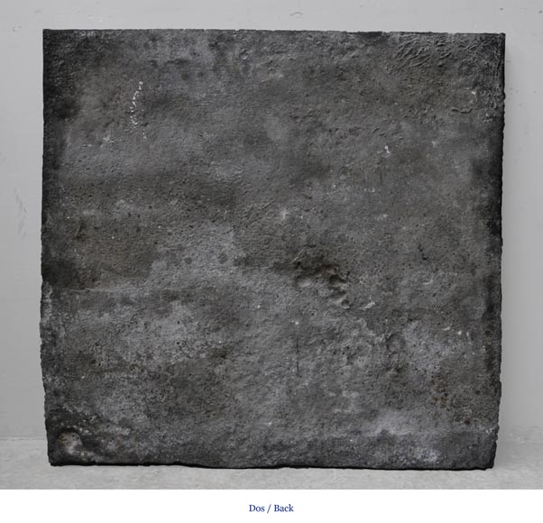 Plaque de cheminée d'époque gothique Plaque de cheminée d'époque gothique-5