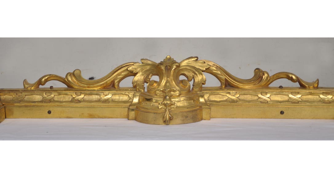 Barre de chenets ancienne en bronze à deux patines aux enfants africains Barre de chenets ancienne en bronze à deux patines aux enfants africains-8