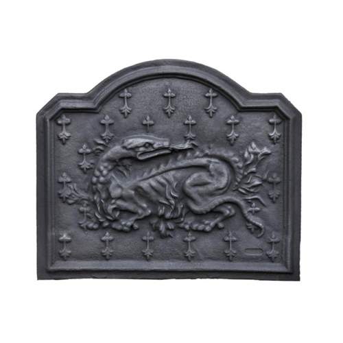 Plaque de cheminée à la Salamandre de François Ier