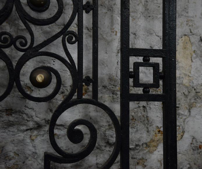 Porte-revues En Fer Forgé Blanc Clever-Deko - Style Art Nouveau Rétro Pour Déco Maison