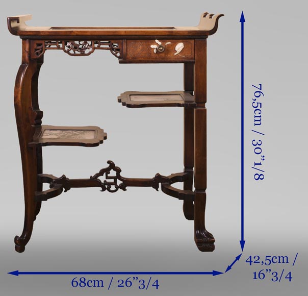 Petite table desserte dans l'esprit de Gabriel Viardot-6