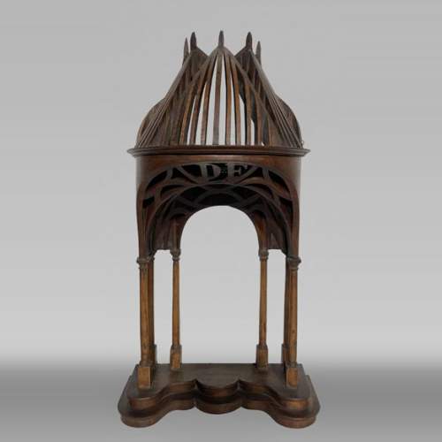 Chef d’œuvre de compagnonnage en noyer