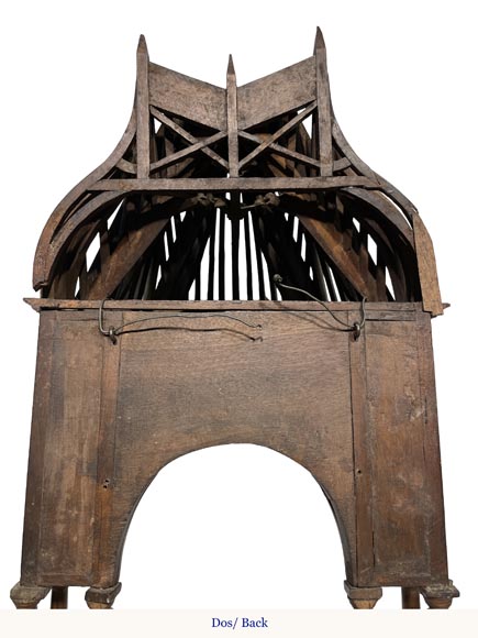 Chef d’œuvre de compagnonnage en noyer-5