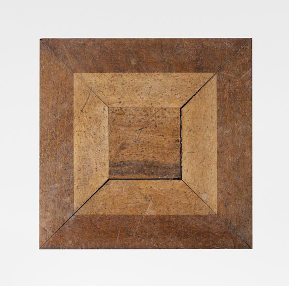 Ensemble de panneaux de parquet de différentes essences de bois, du XXe siècle-0