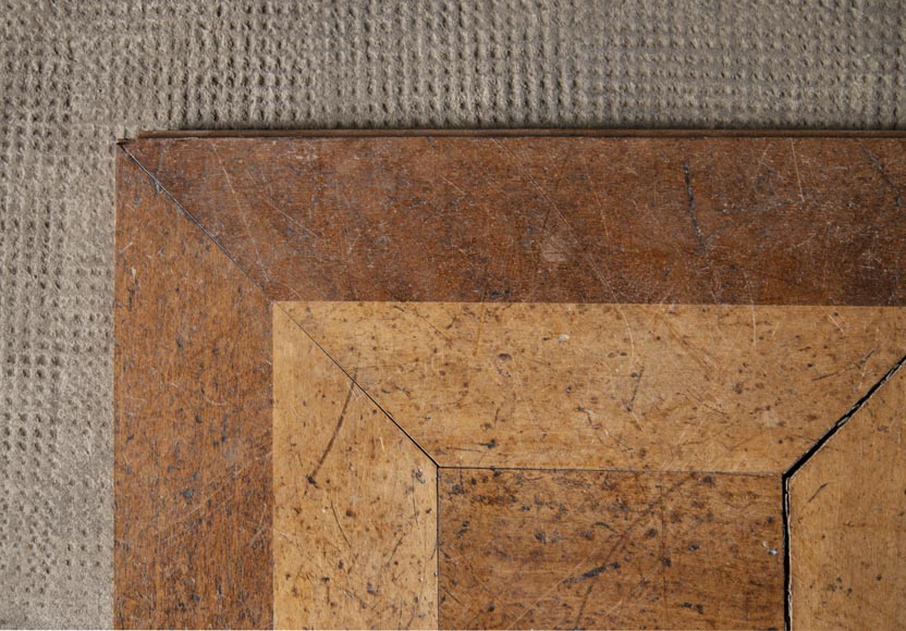 Ensemble de panneaux de parquet de différentes essences de bois, du XXe siècle-2