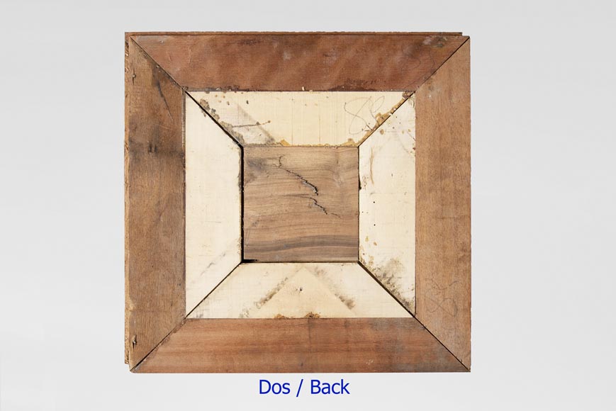 Ensemble de panneaux de parquet de différentes essences de bois, du XXe siècle-4