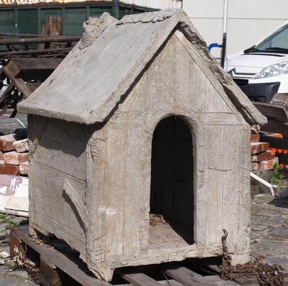 Belle niche en ciment de style Rocailleur-1