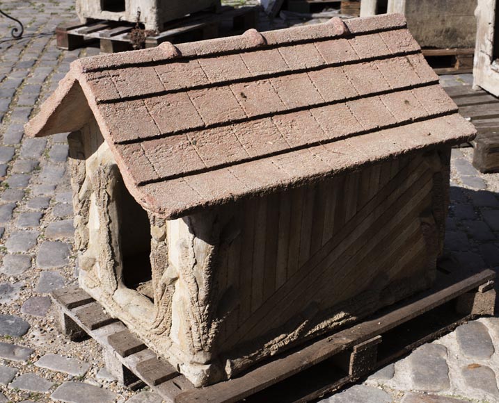 Belle niche en ciment de style Rocaille-4