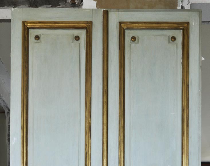 Paire de double porte de style Louis XVI-8