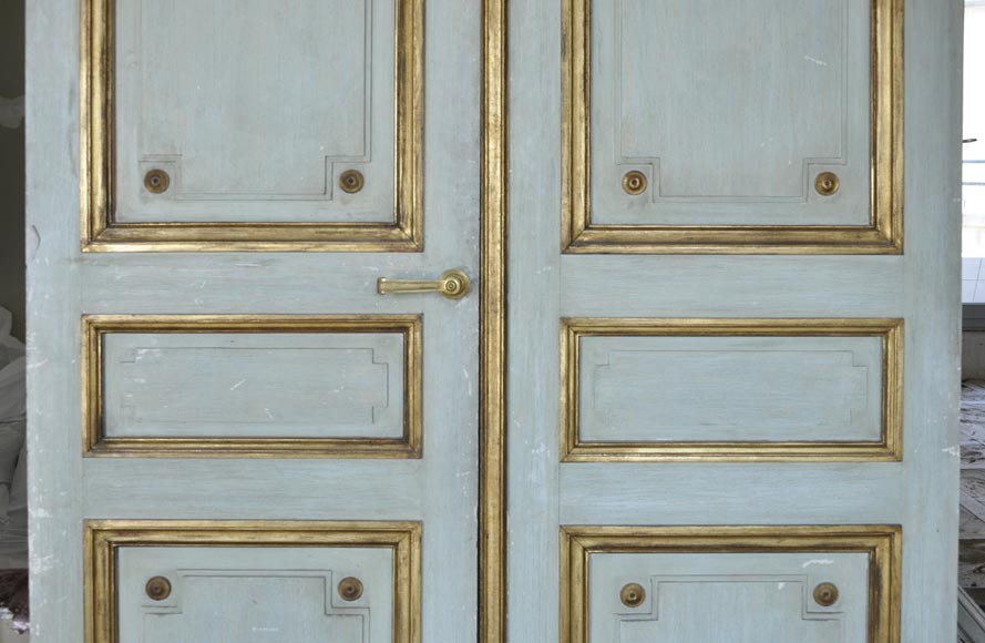Paire de double porte de style Louis XVI-9