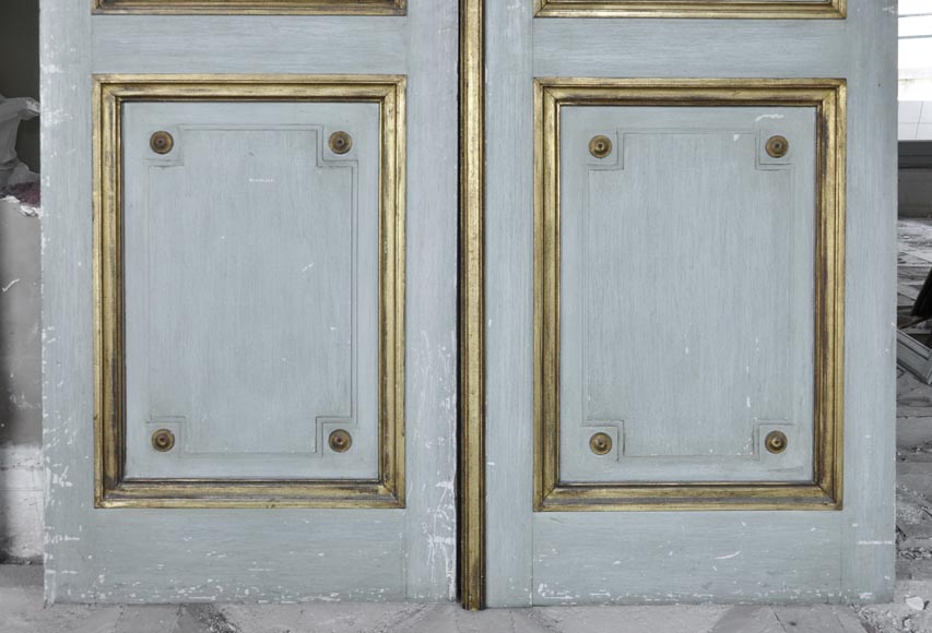 Paire de double porte de style Louis XVI-10