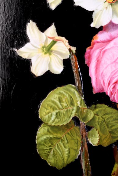 Julien-Nicolas RIVART, deux panneaux de marqueterie de porcelaine sur bois-5