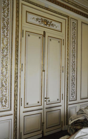 Importante boiserie de style Louis XVI, fin du XXe siècle-4