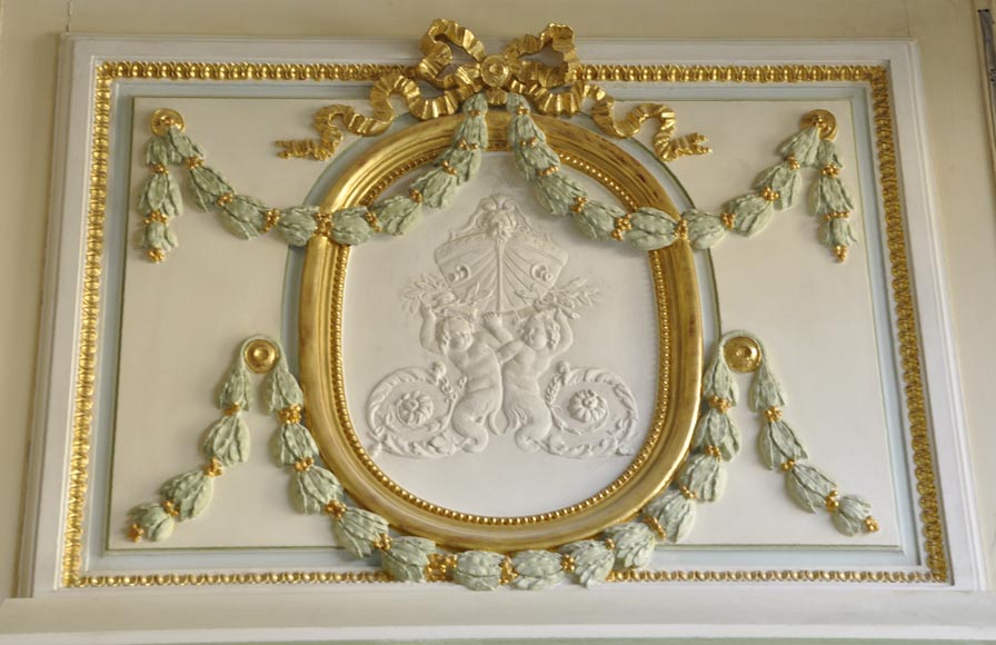 Boiserie de style Louis XVI, fin du XXe siècle -15