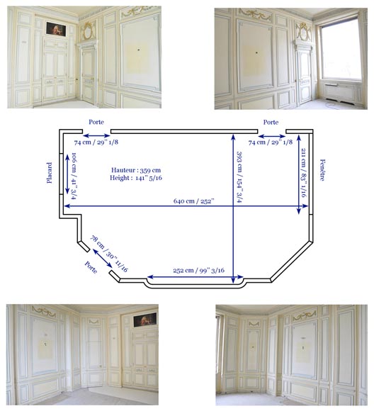 Boiserie de style Louis XVI, fin du XXe siècle -18