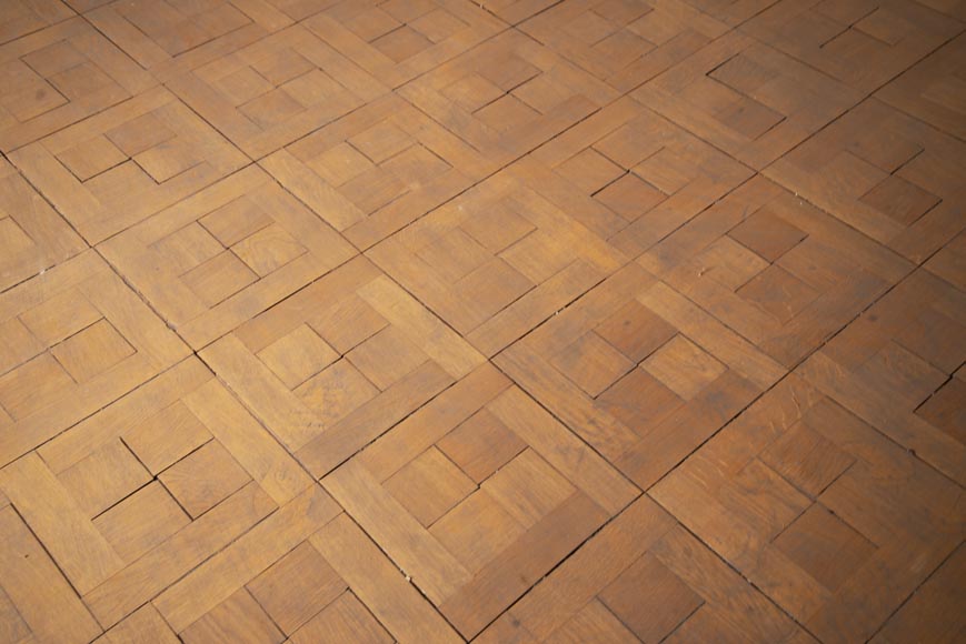 Lot de 55 m2 de parquet ancien en chêne-0