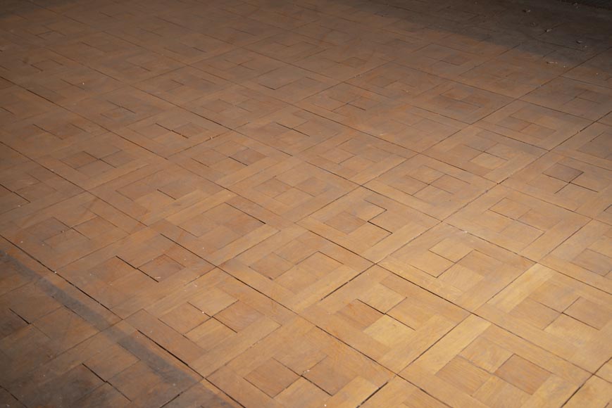 Lot de 55 m2 de parquet ancien en chêne-1