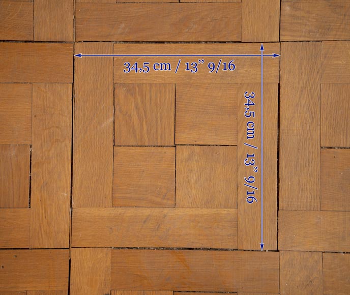 Lot de 55 m2 de parquet ancien en chêne-5