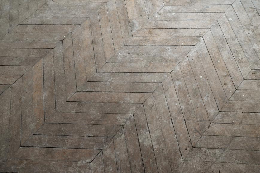 Lot de 11 m² de parquet Point de Hongrie en chêne-2