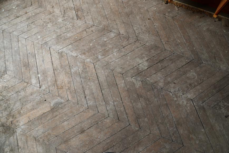 Lot de 11 m² de parquet Point de Hongrie en chêne-3