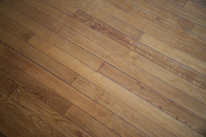 Lot de 38 m2 de parquet ancien en chêne-1