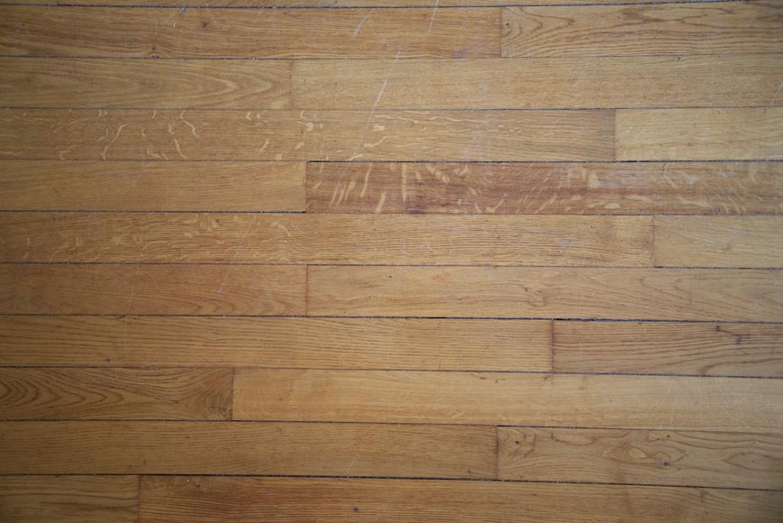 Lot de 38 m2 de parquet ancien en chêne-2