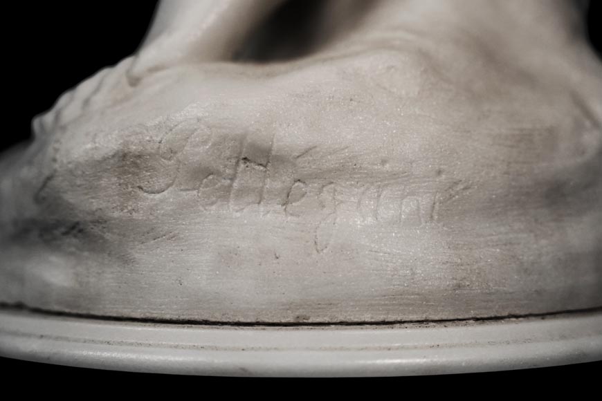 Louis-Robert CARRIER-BELLEUSE (1848-1913), Nymphe accompagnée d’une chèvre-5