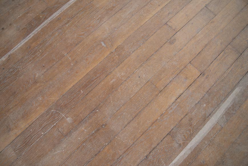 Lot de 25 m2 de parquet ancien en chêne-1