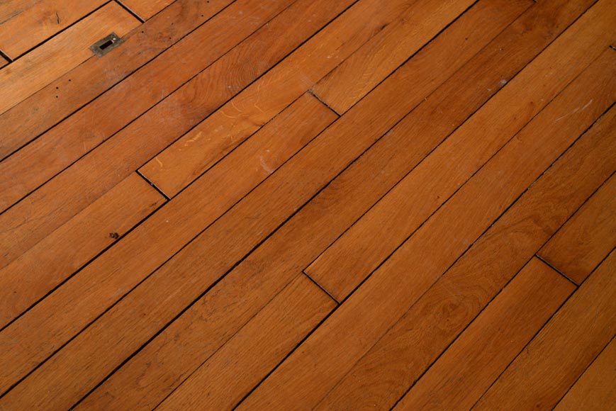 Lot de 20 m² de parquet ancien en chêne-3