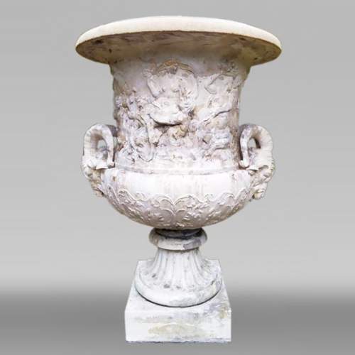 François GIRARDON (d'après) - Vase en pierre reconstituée