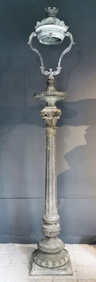 Importante paire de candélabres en bronze, 1868-5