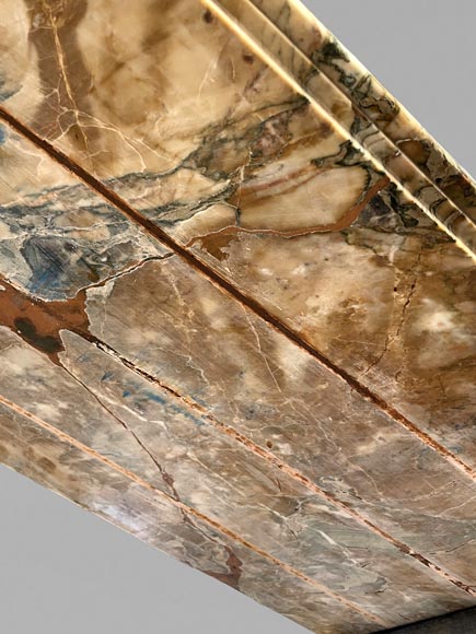 Console en marbre Jaune de Sienne-5