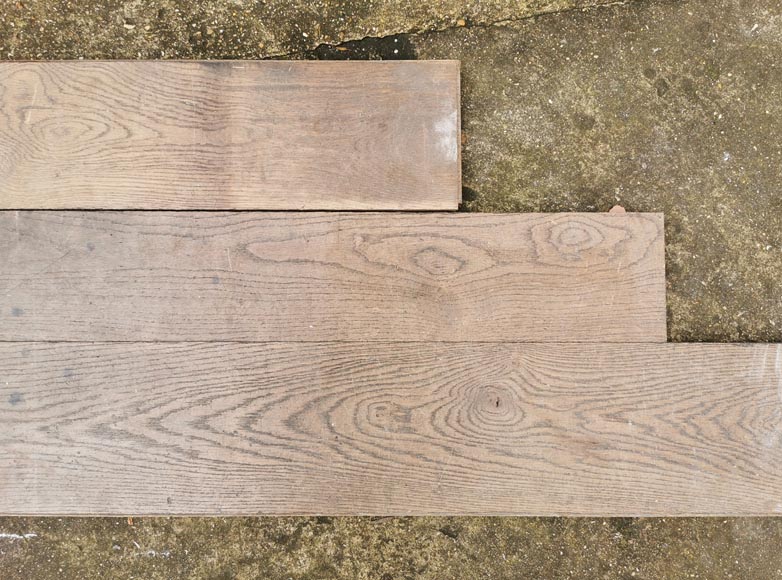 24 mètres carrés de parquet linéaire en chêne 24 mètres carrés de parquet linéaire en chêne -5